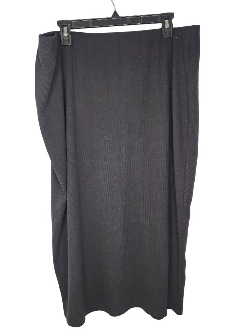 NEW Torrid Black Ribbed Column Skirt Plus Size 2